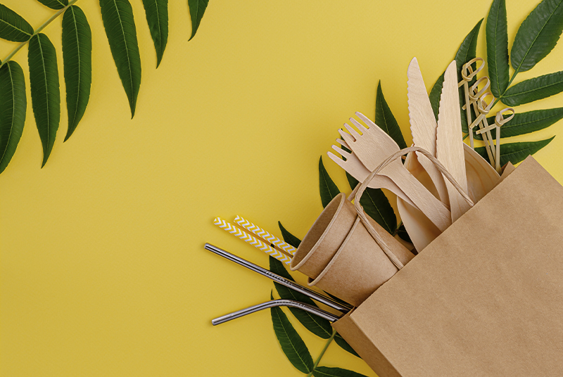 An ndéanfaidh earraí boird indiúscartha an comhshaol a thruailliú?